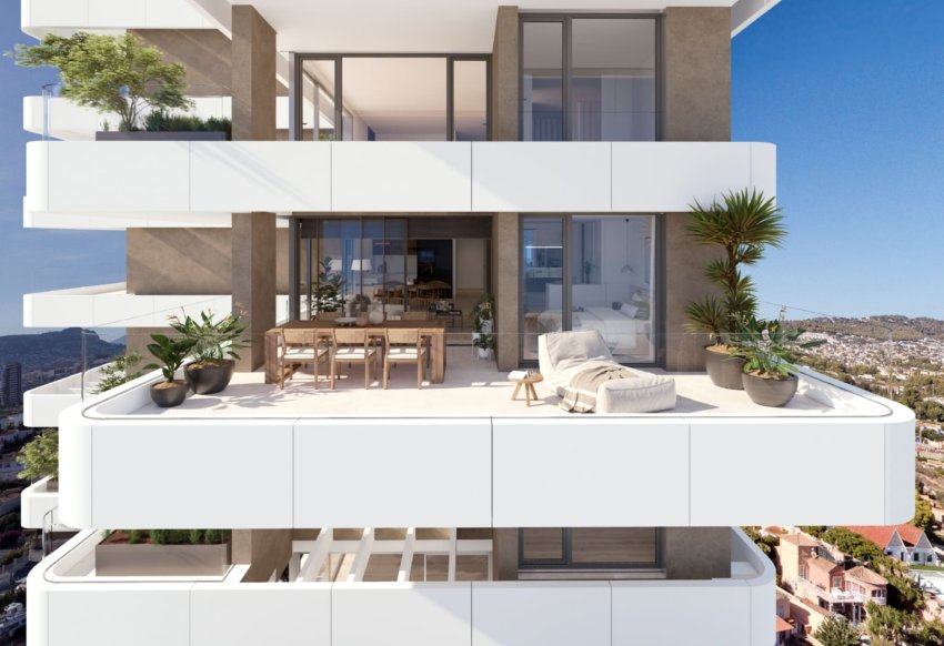 New Build - apartment - Calpe