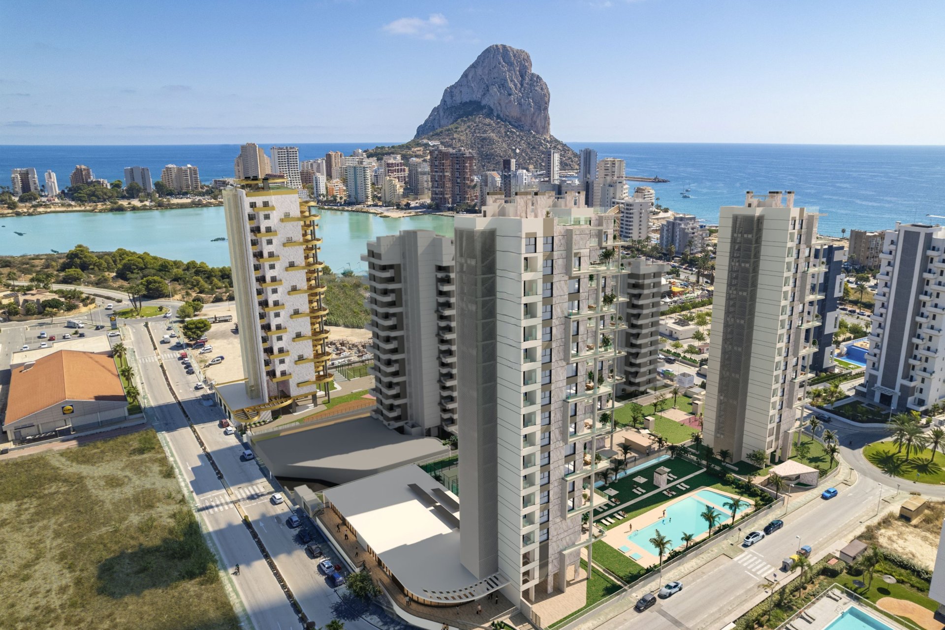 New Build - apartment - Calpe