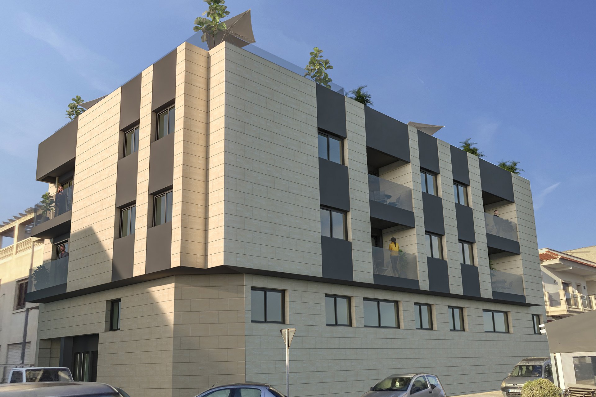 New Build - apartment - Catral