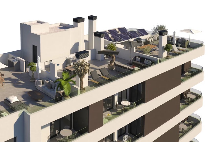 New Build - apartment - Santa Pola