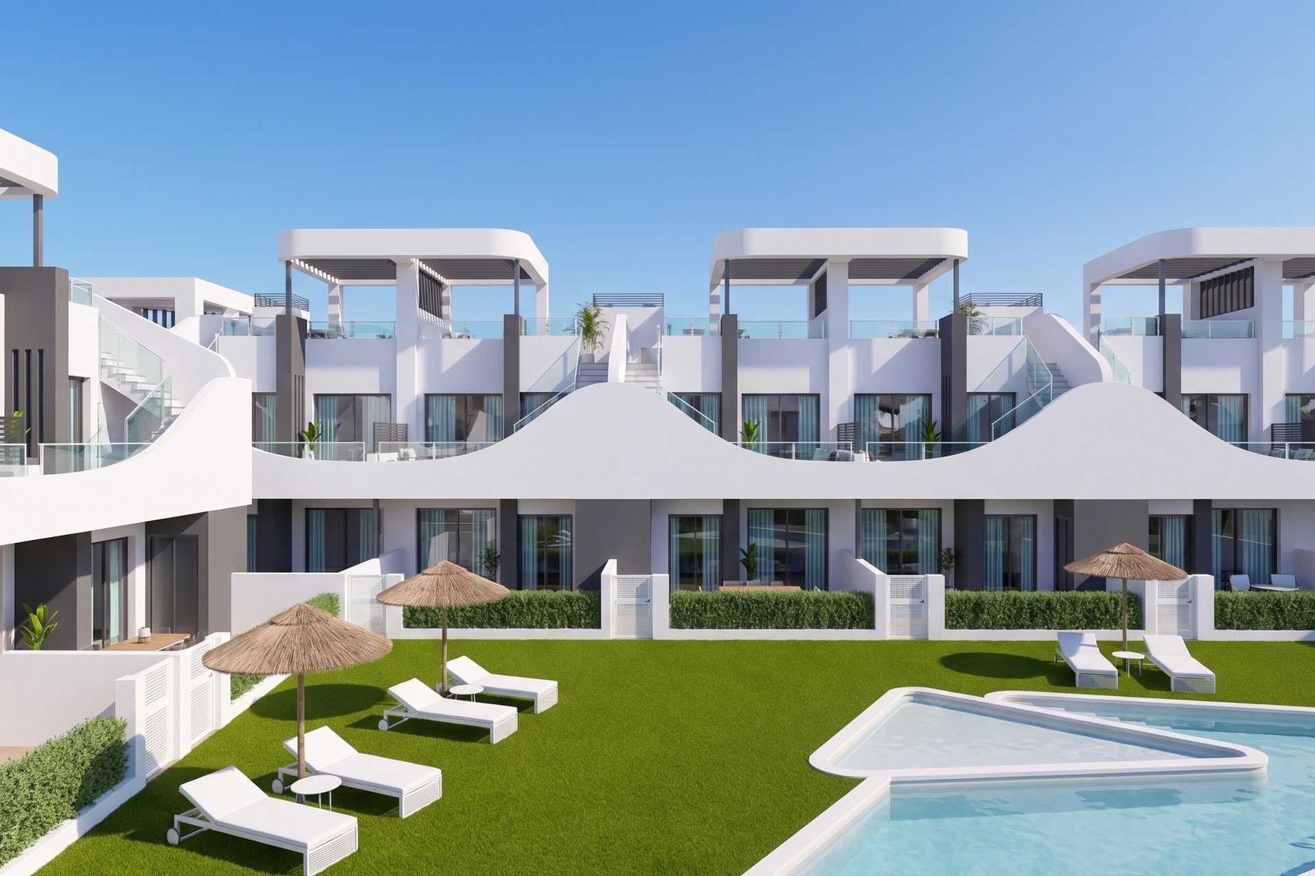 New Build - high-bungalow - San Fulgencio