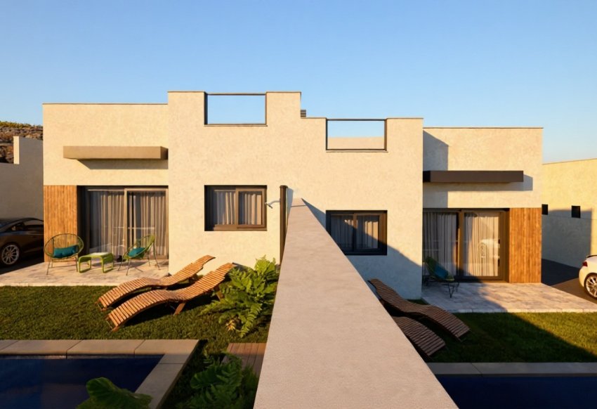 New Build - semi-detached - Mazarrón