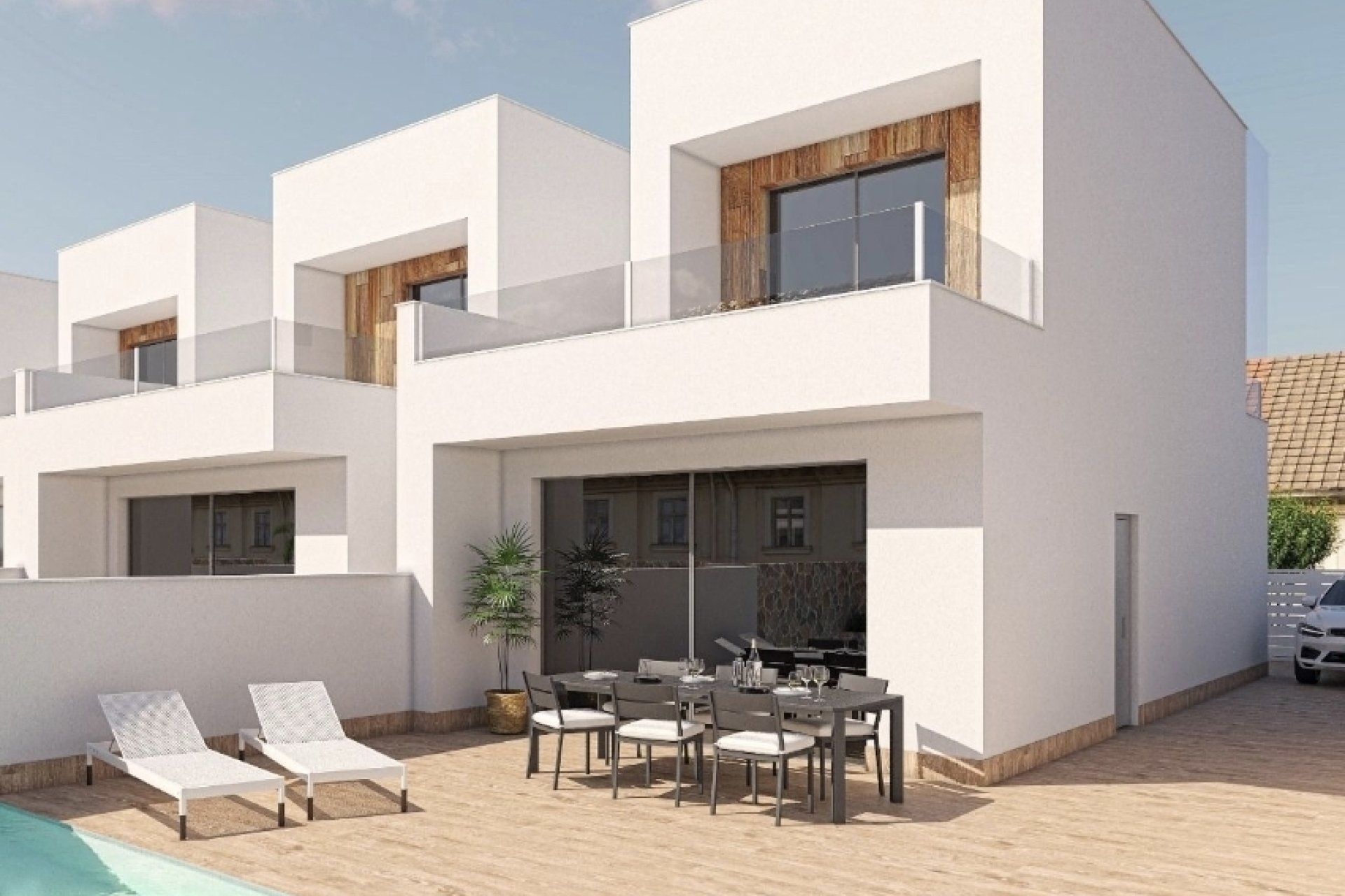 New Build - terraced - Santiago de la Ribera