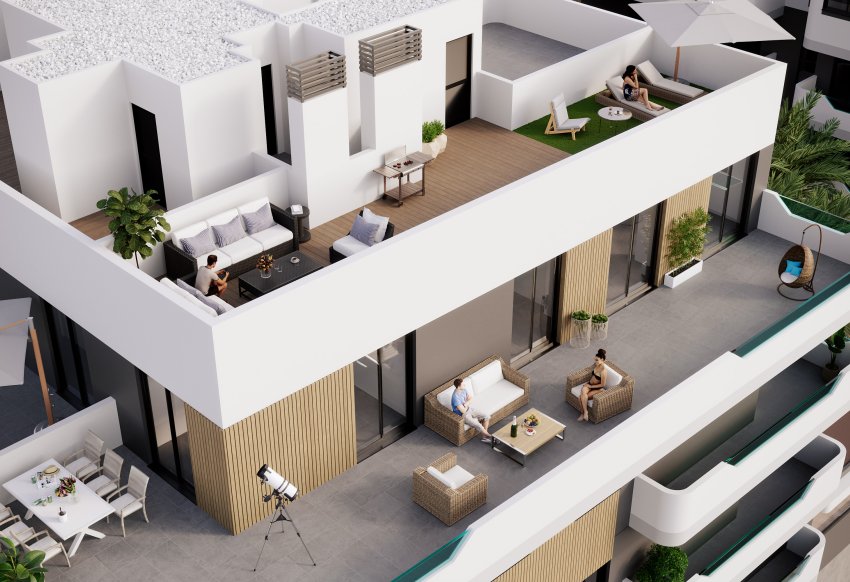 Новое здание - apartment - Santa Pola