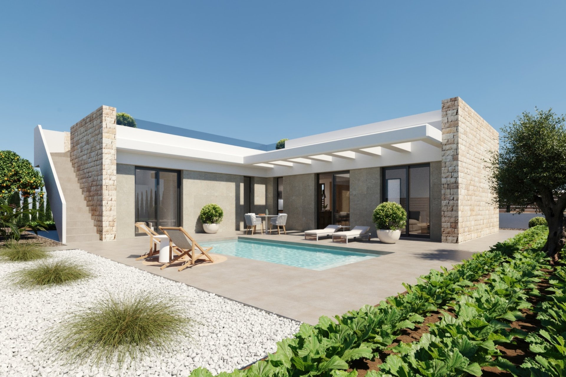 Новое здание - detached - Hacienda del Alamo Golf