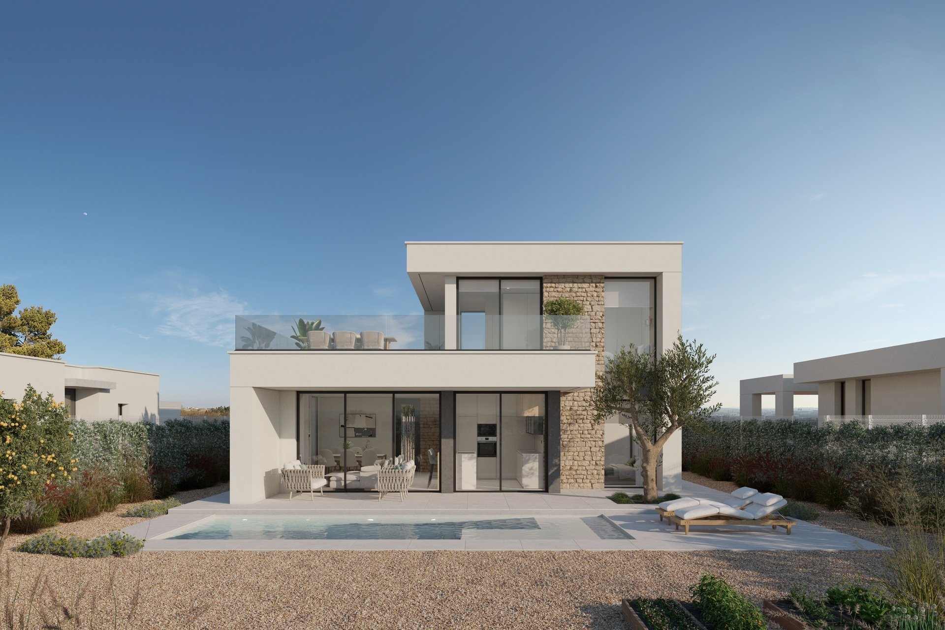 Новое здание - detached - Hacienda del Alamo Golf