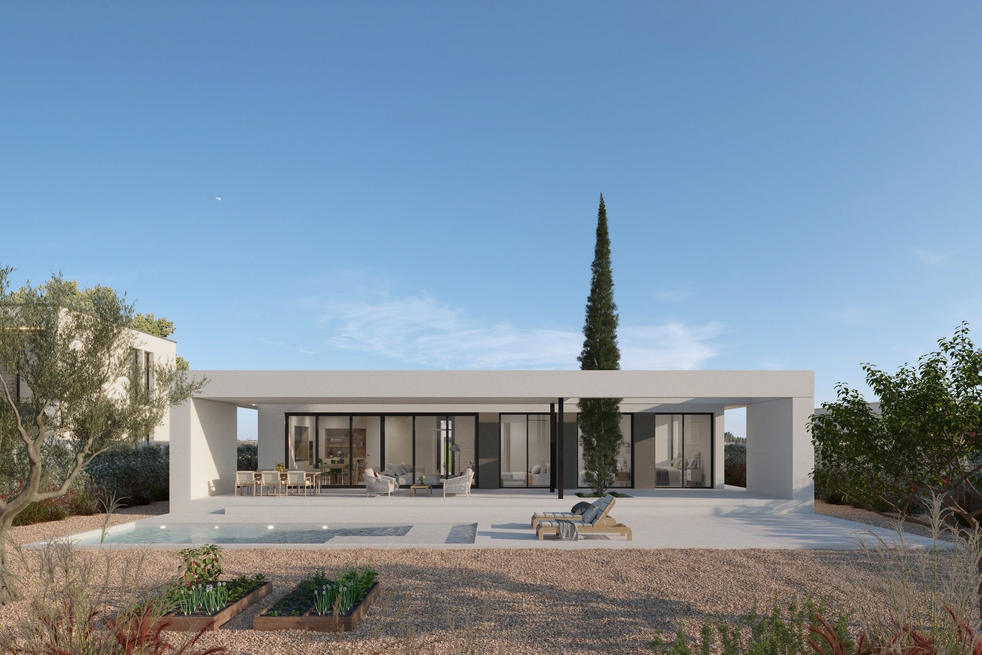 Новое здание - detached - Hacienda del Alamo Golf