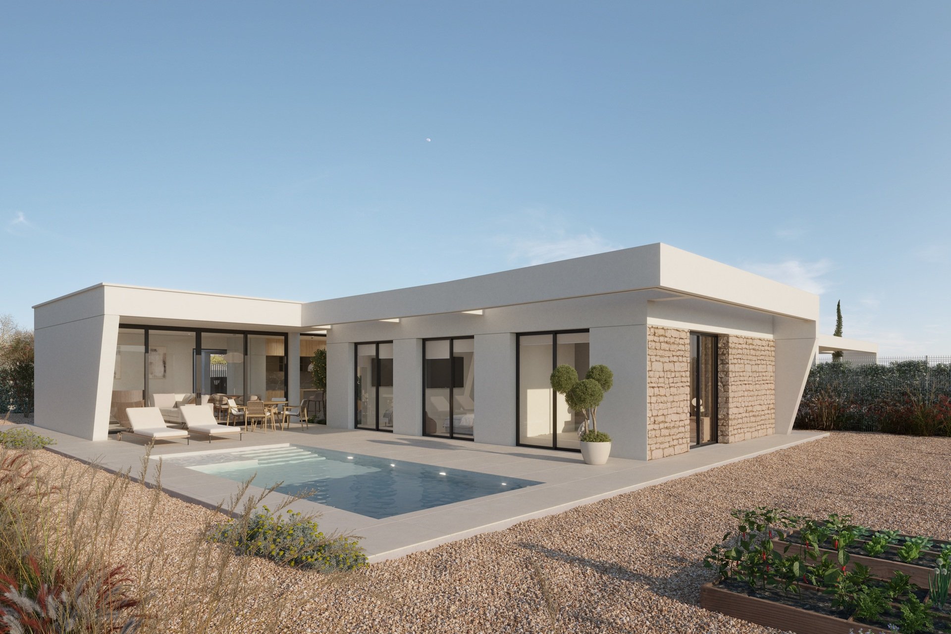 Новое здание - detached - Hacienda del Alamo Golf