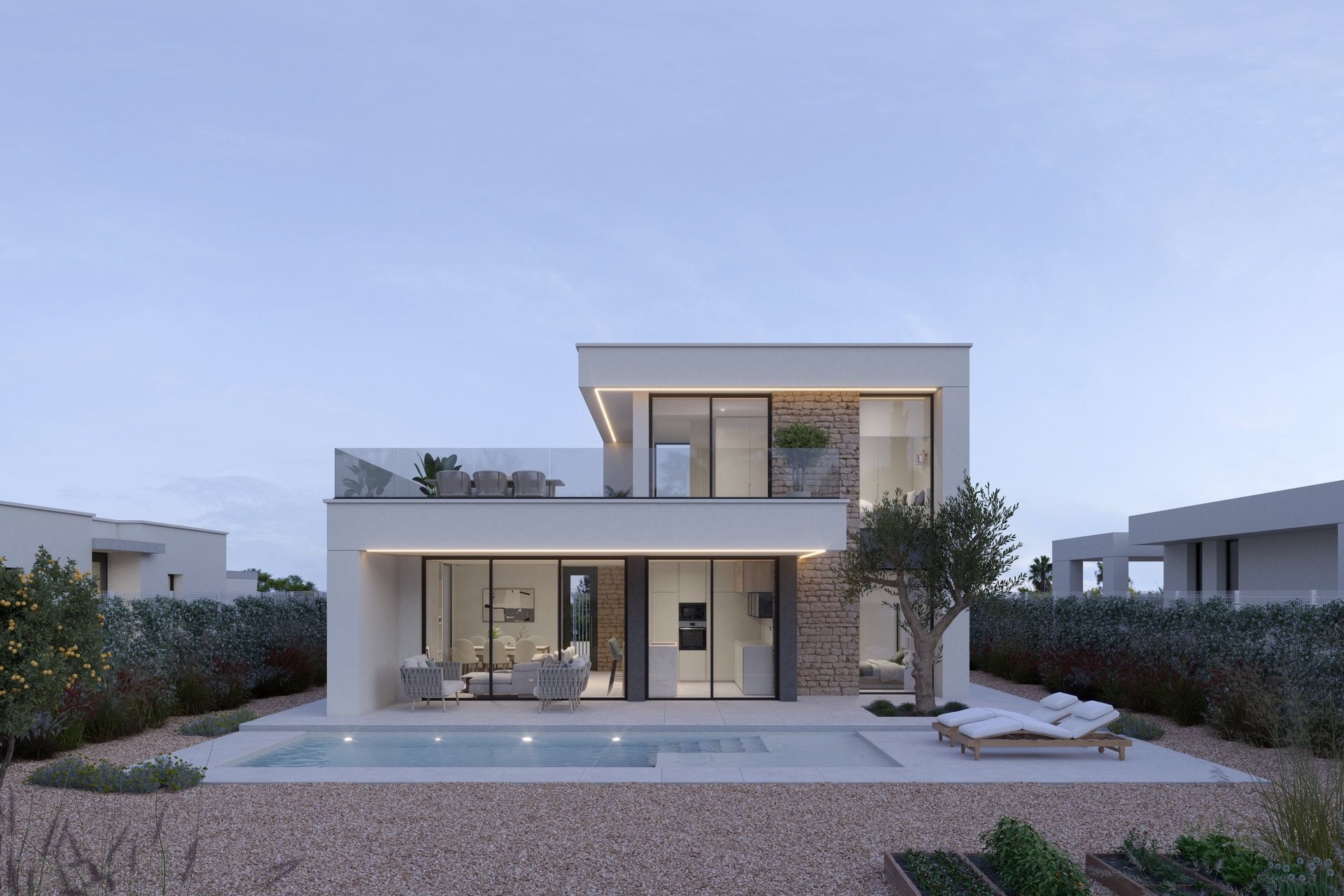 Новое здание - detached - Hacienda del Alamo Golf