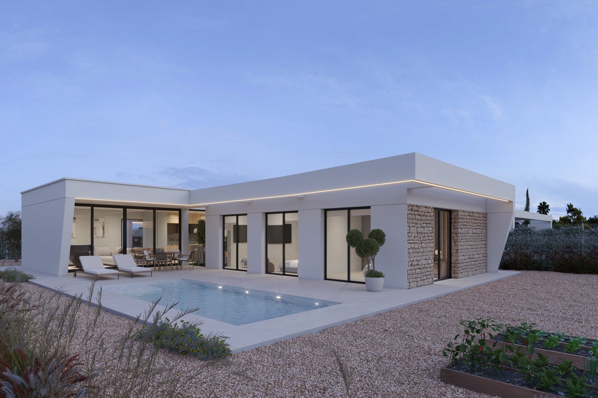 Новое здание - detached - Hacienda del Alamo Golf