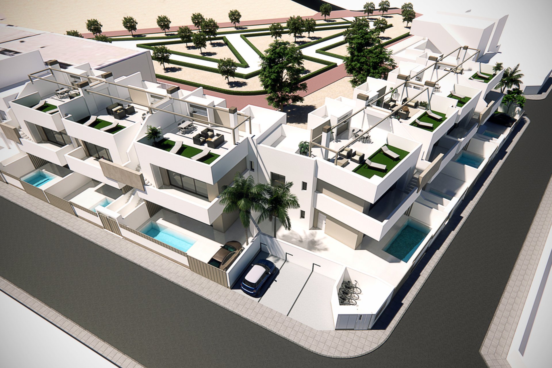 Новое здание - high-bungalow - Pilar de la Horadada