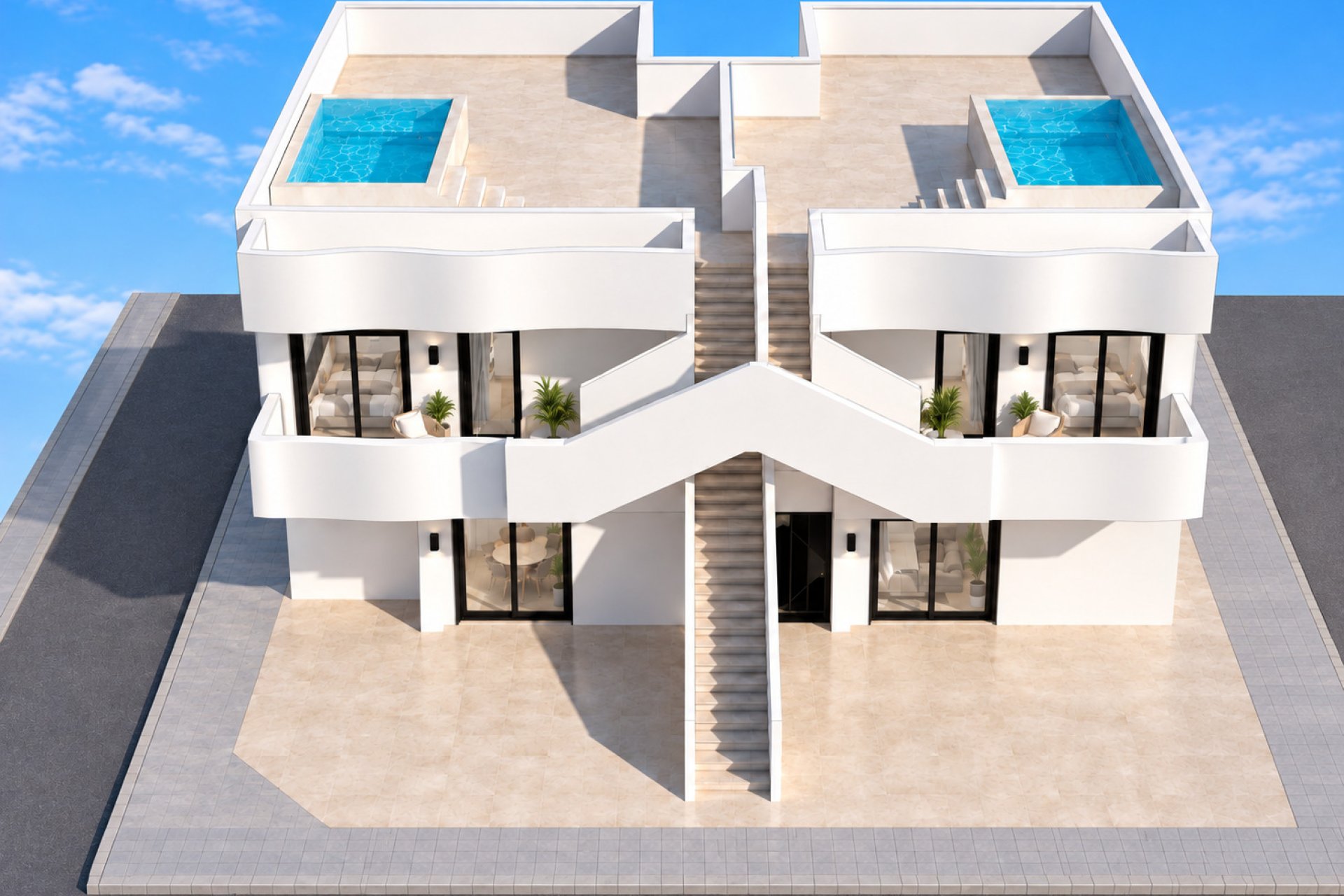 Новое здание - high-bungalow - San Pedro del Pinatar
