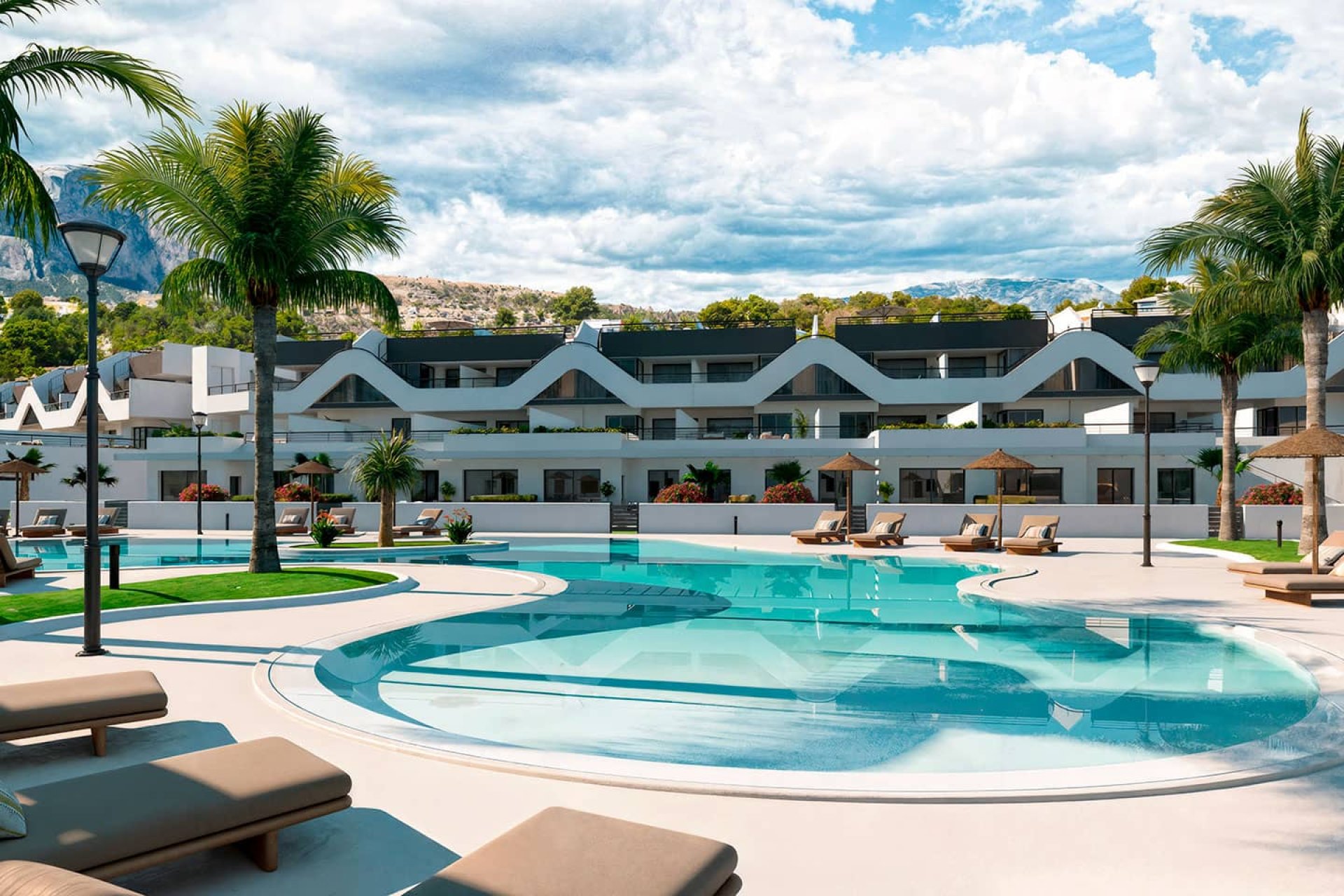 Новое здание - low-bungalow - Alfaz del Pi