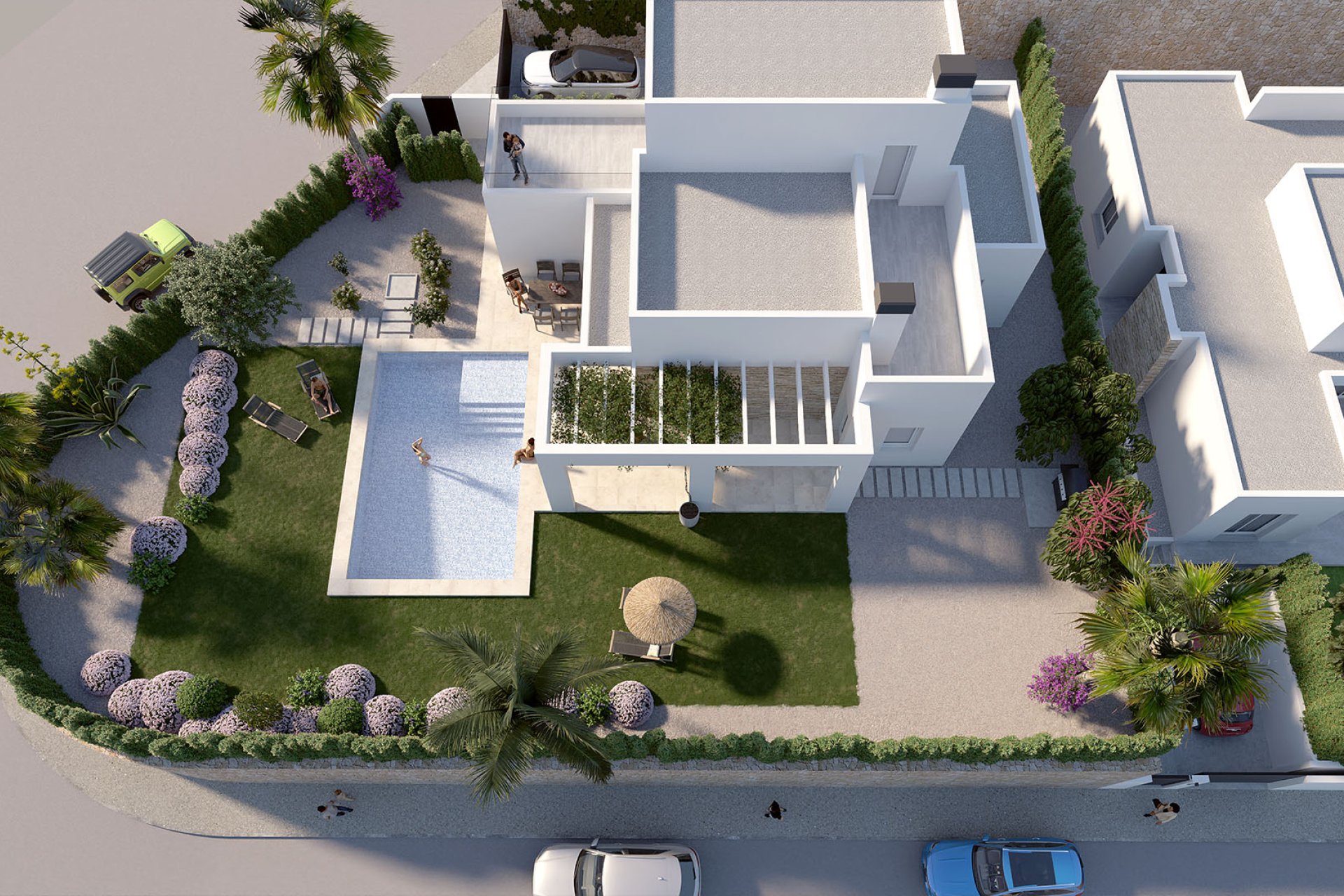 Новое здание - low-bungalow - Algorfa