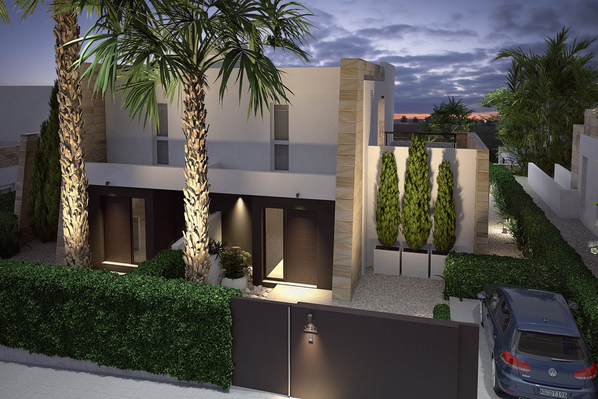 Новое здание - low-bungalow - Algorfa