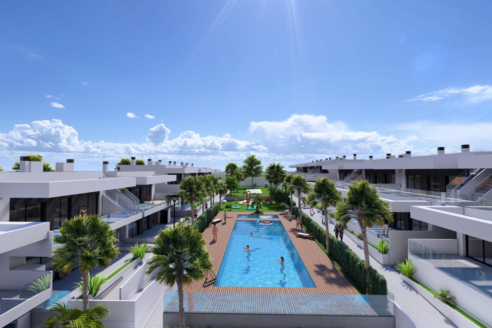 Новое здание - low-bungalow - Algorfa