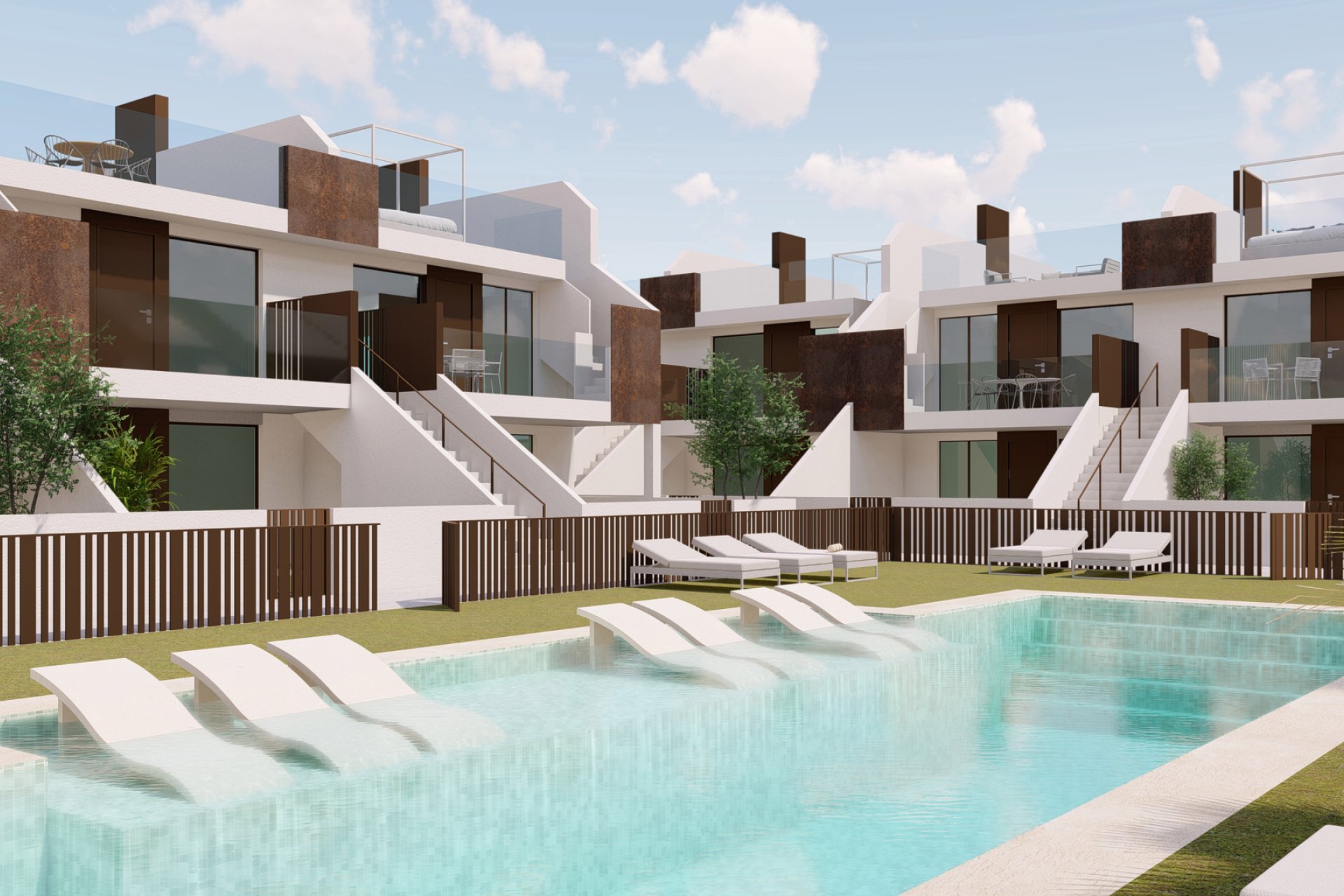 Новое здание - low-bungalow - Pilar de la Horadada