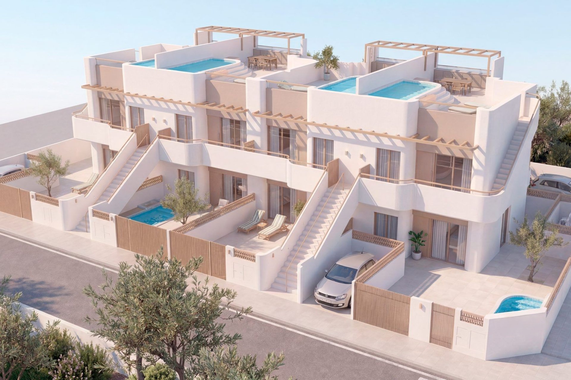Новое здание - low-bungalow - Pilar de la Horadada