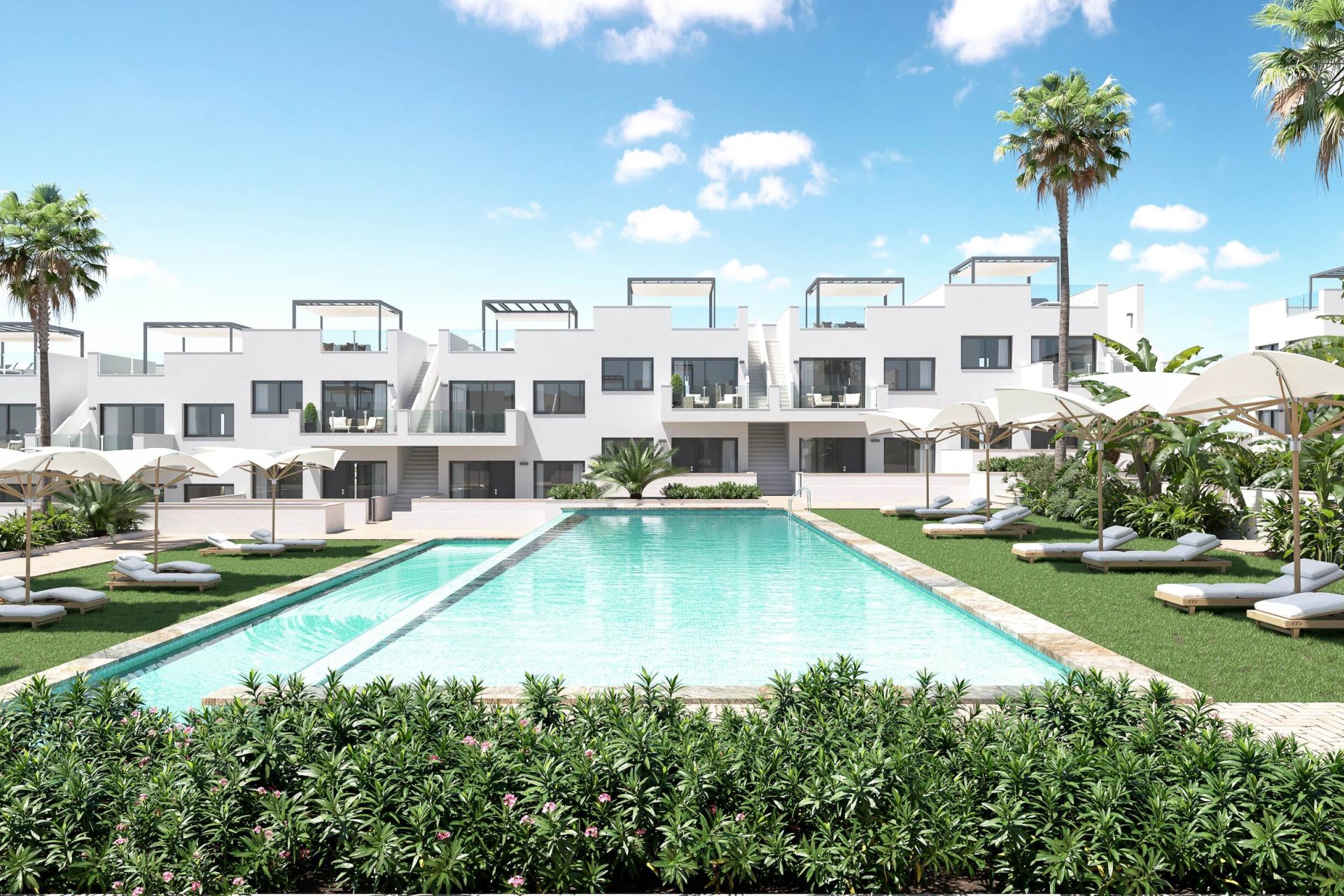 Новое здание - low-bungalow - Torrevieja