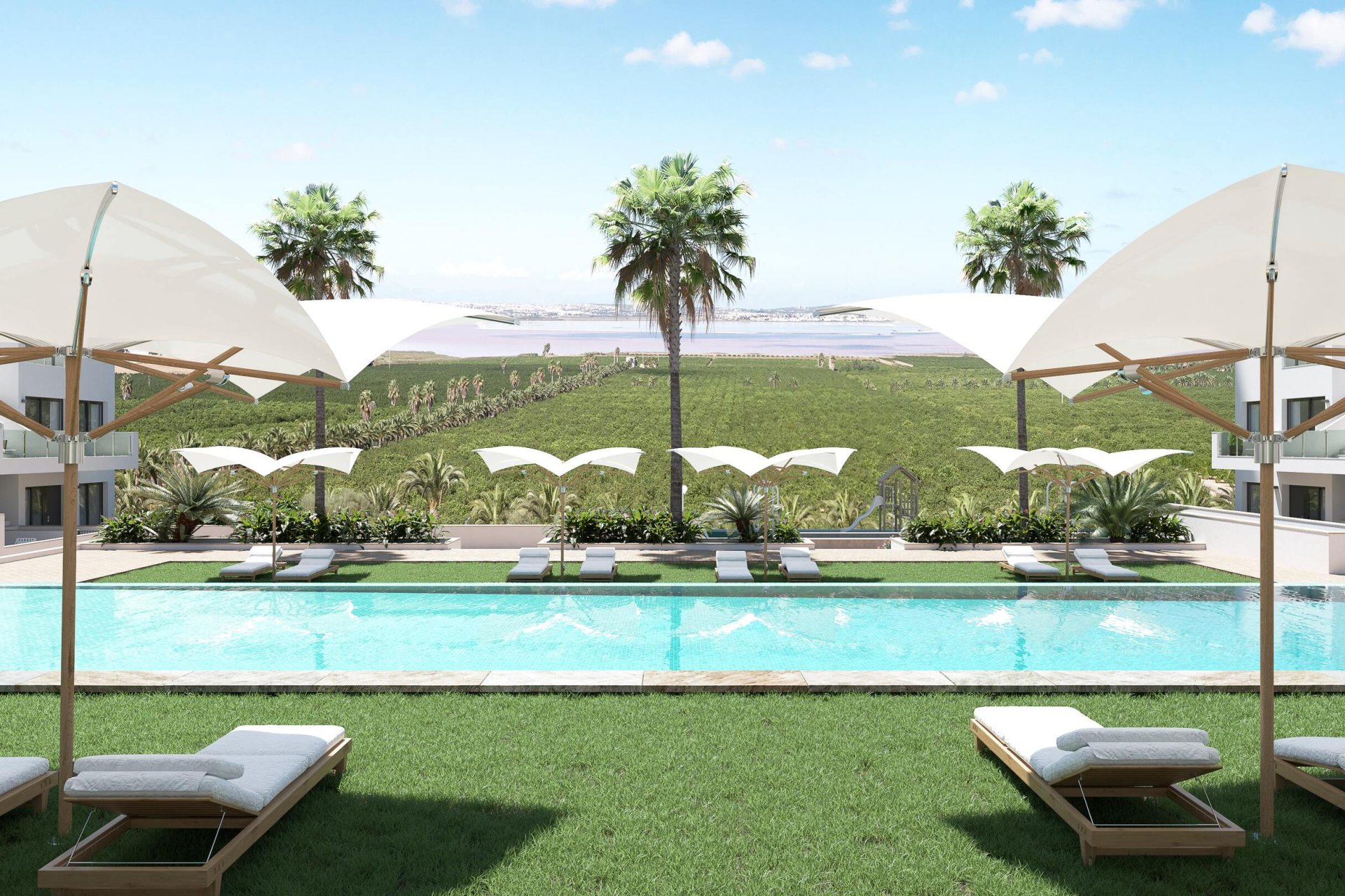 Новое здание - low-bungalow - Torrevieja