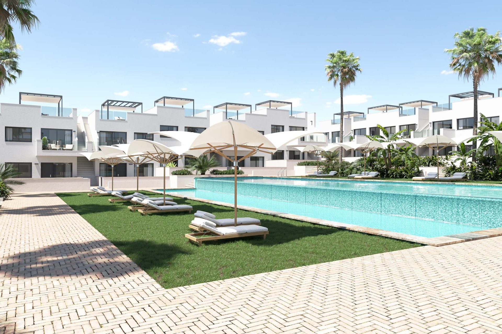 Новое здание - low-bungalow - Torrevieja