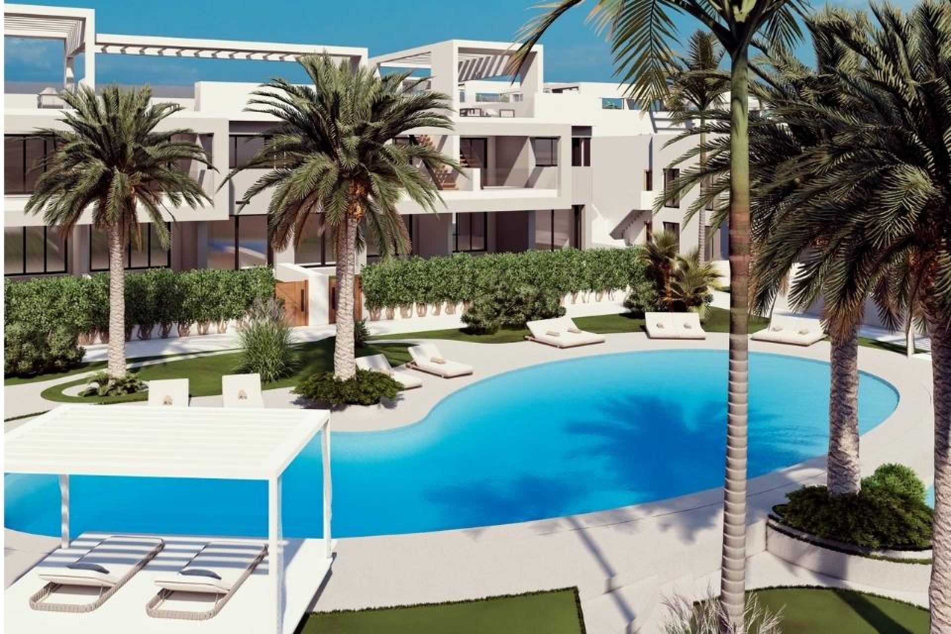 Новое здание - low-bungalow - Torrevieja