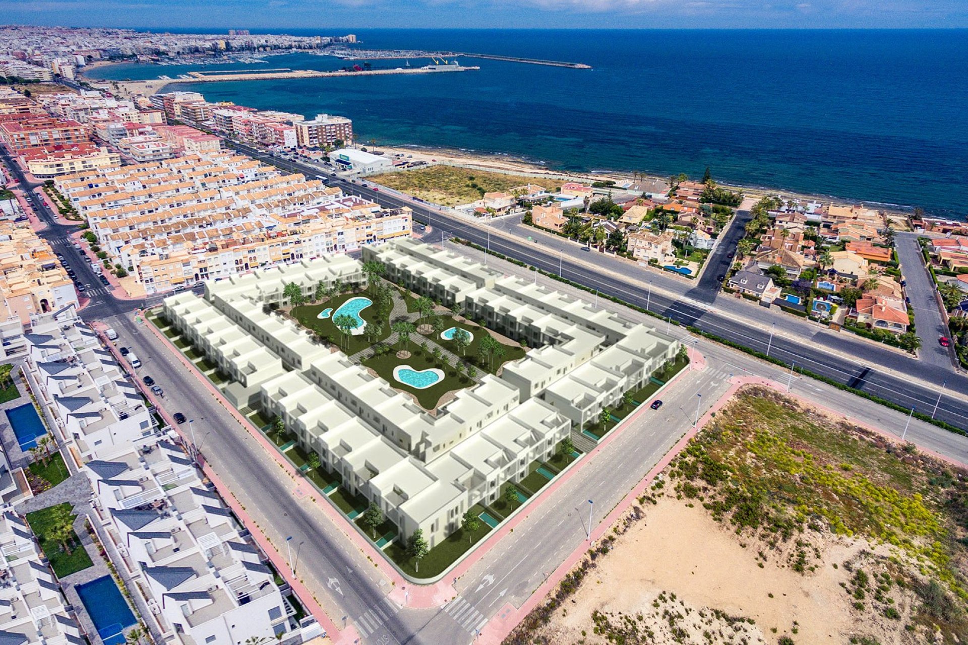 Новое здание - low-bungalow - Torrevieja