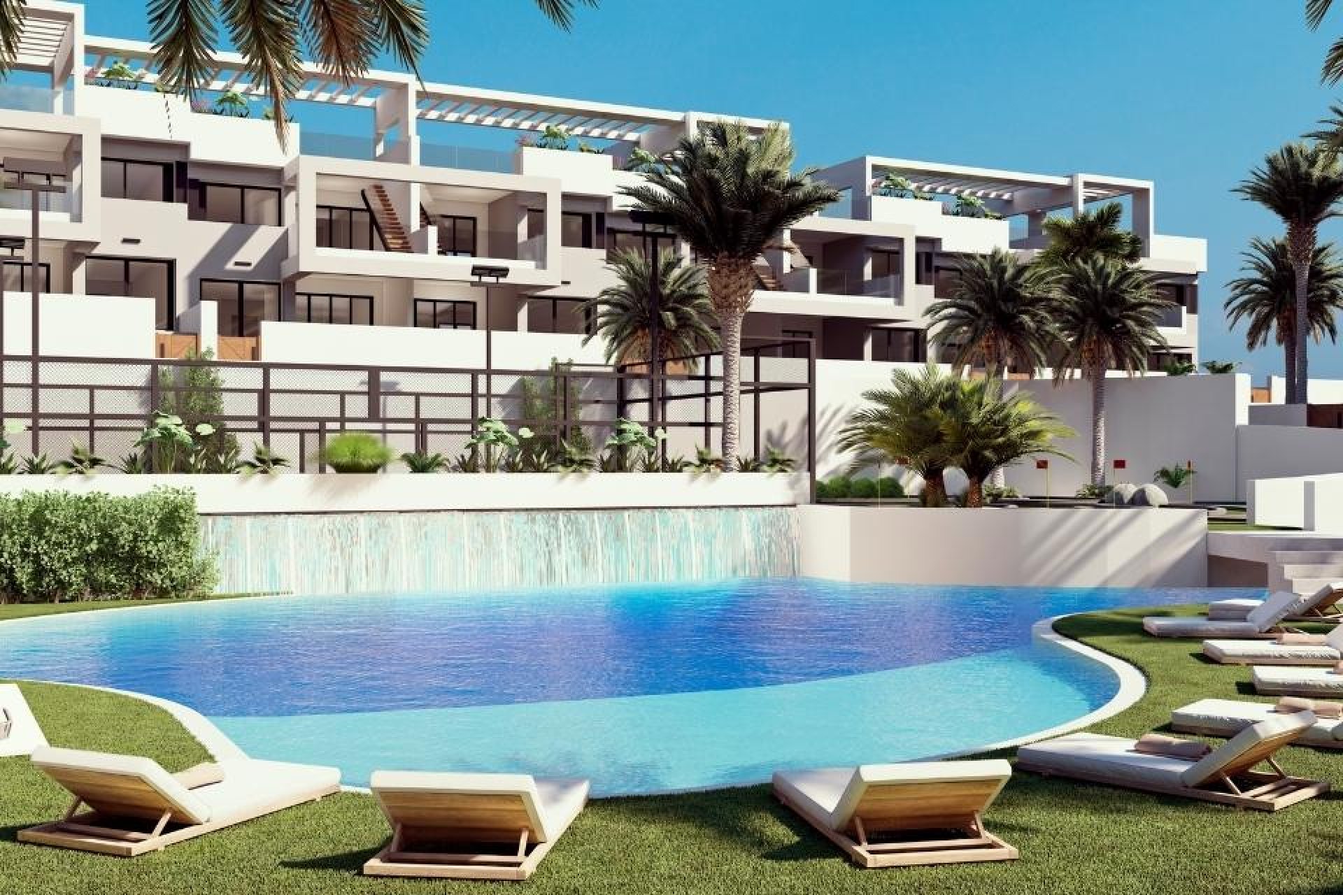 Новое здание - low-bungalow - Torrevieja