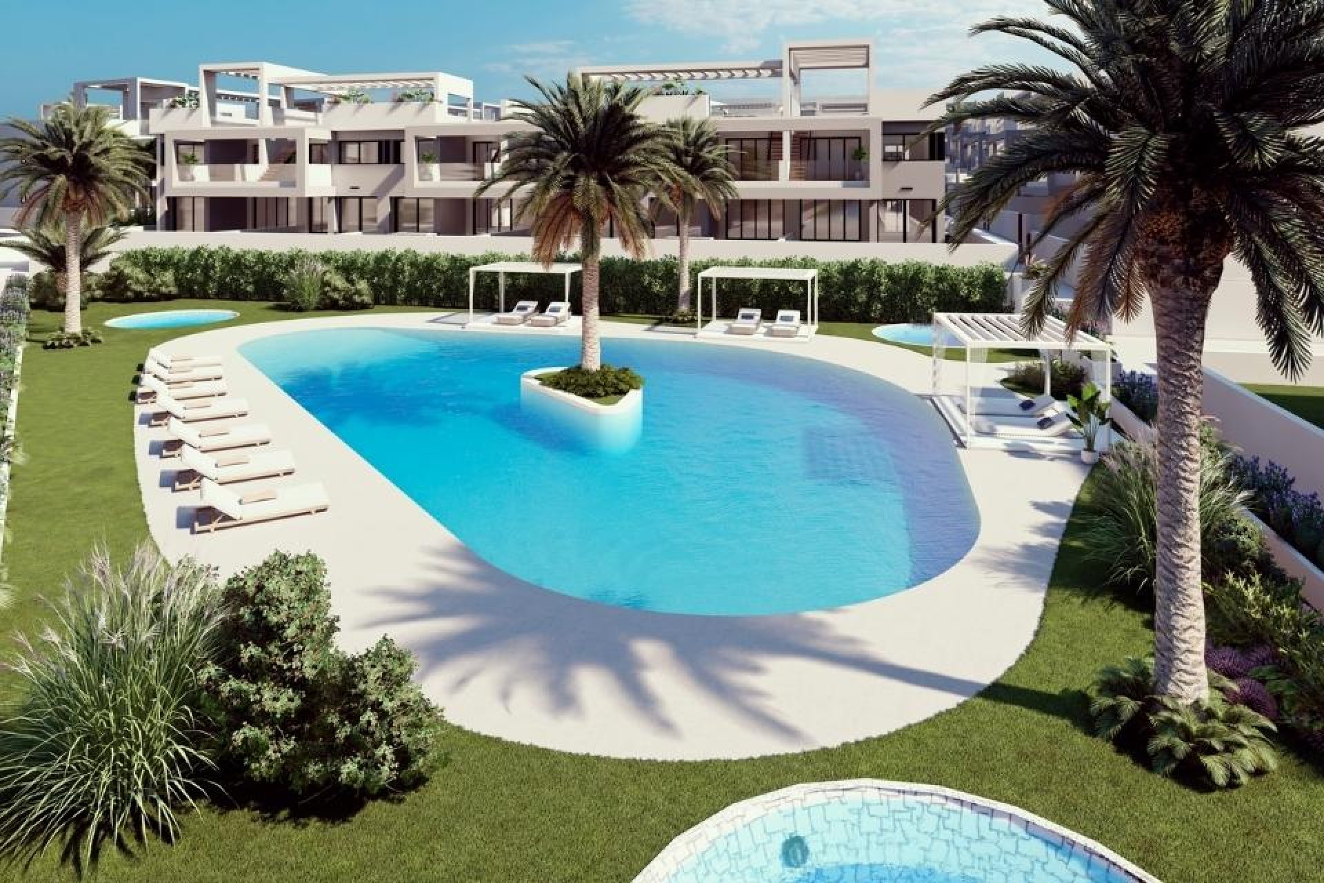 Новое здание - low-bungalow - Torrevieja