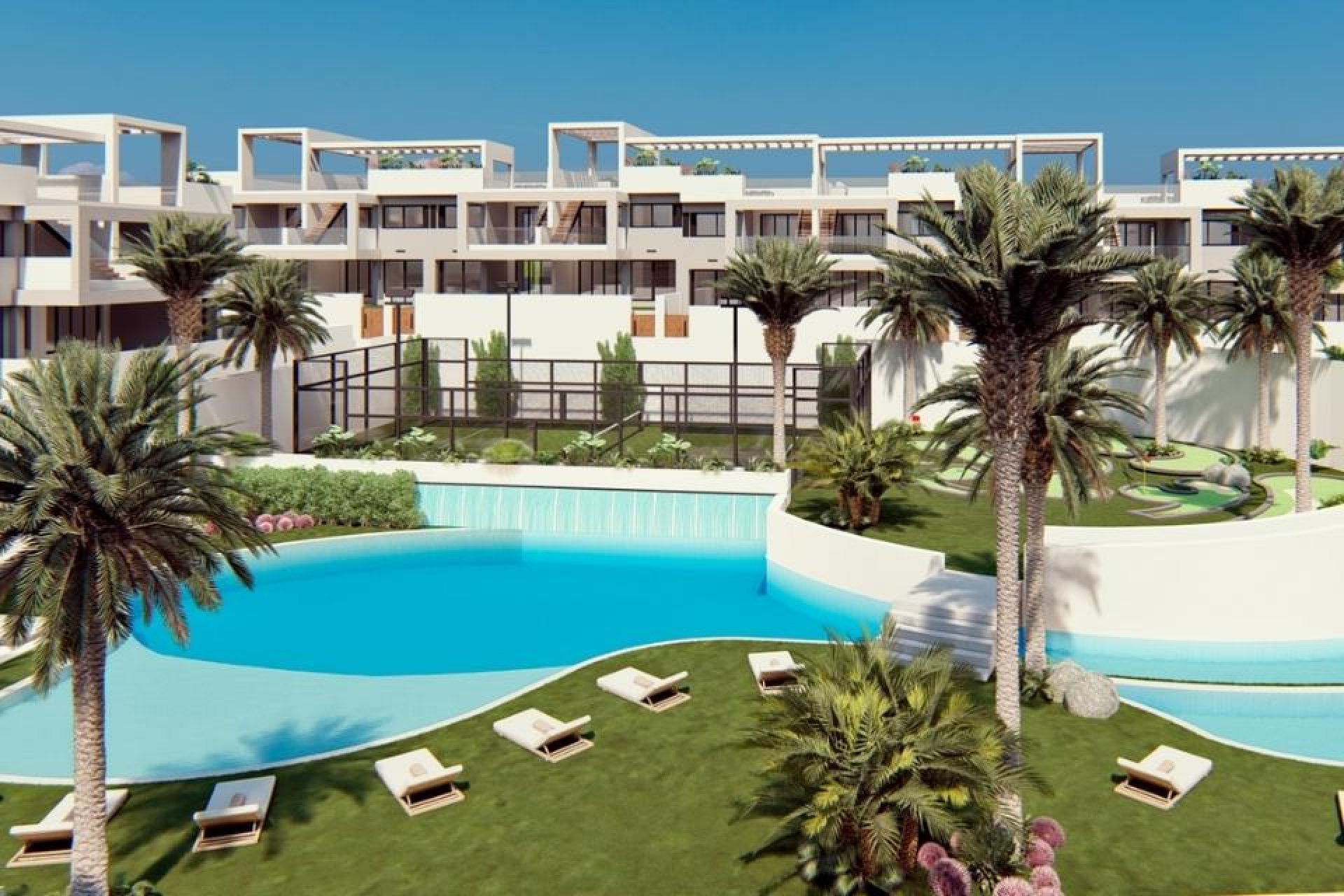 Новое здание - low-bungalow - Torrevieja