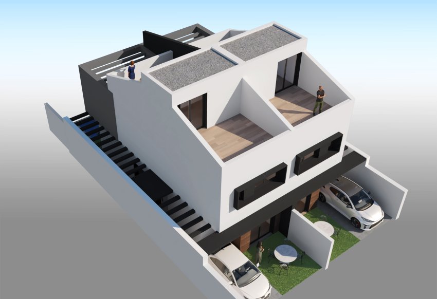 Новое здание - semi-detached - San Javier