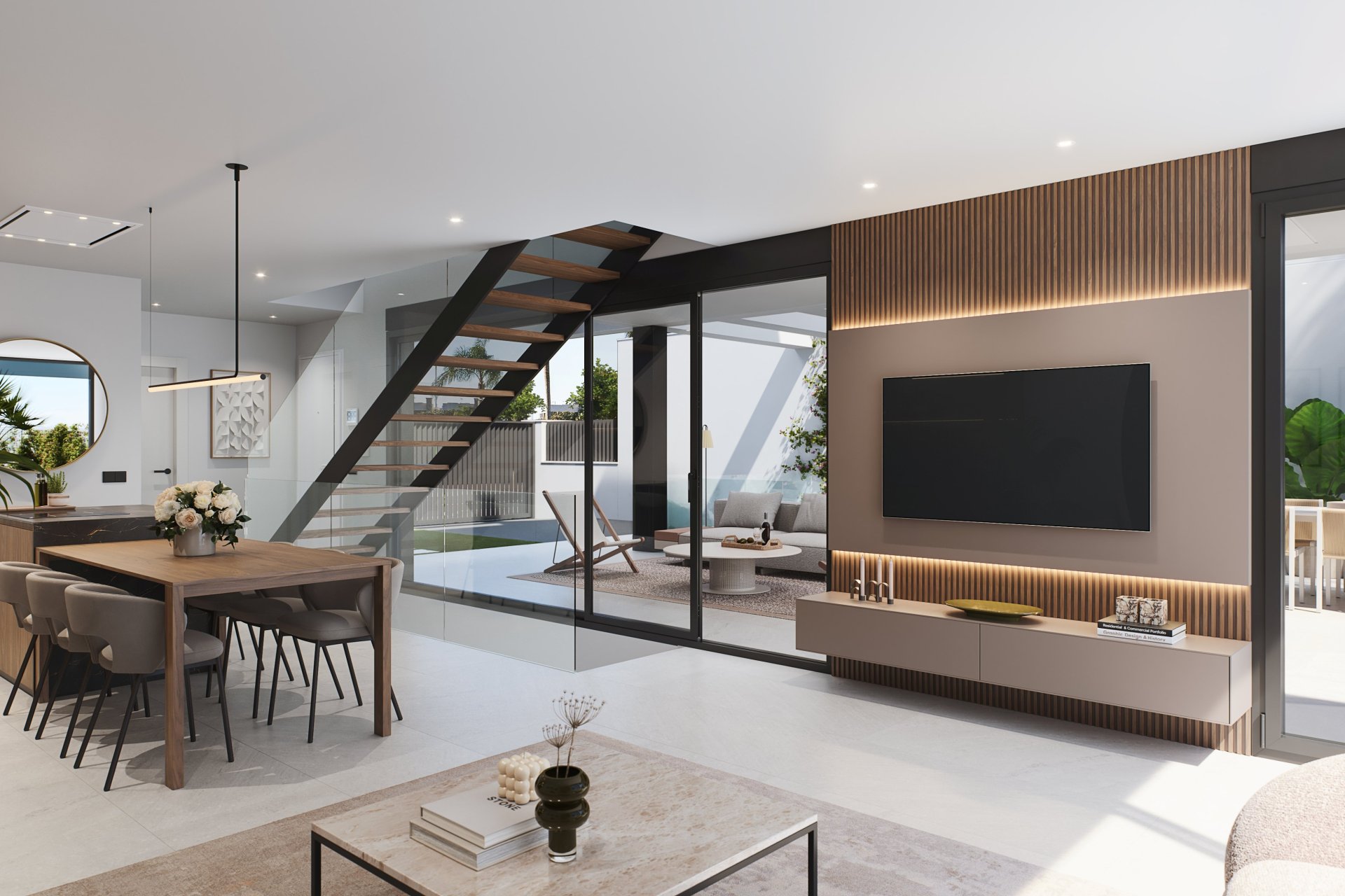 Новое здание - semi-detached - Santa Rosalía
