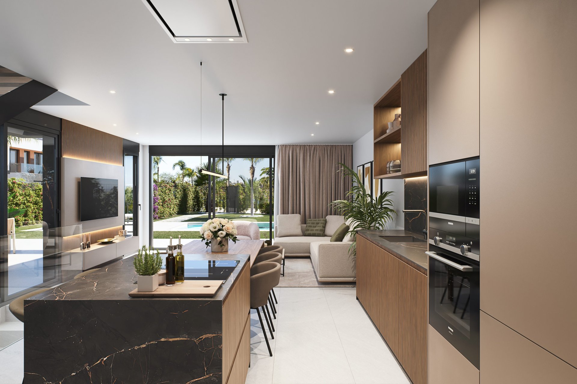 Новое здание - semi-detached - Santa Rosalía