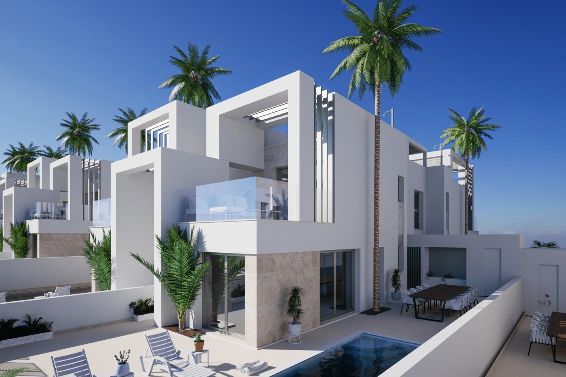 Новое здание - terraced - Ciudad Quesada
