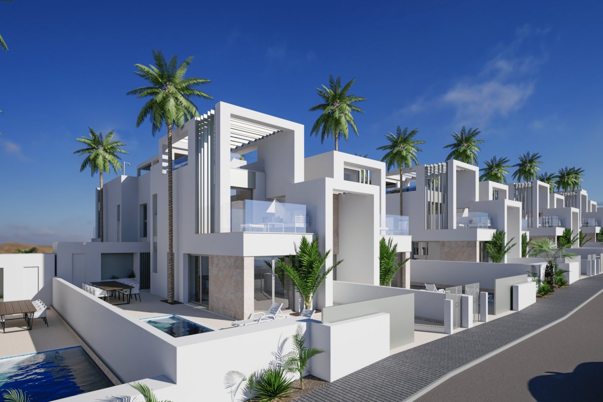 Новое здание - terraced - Ciudad Quesada