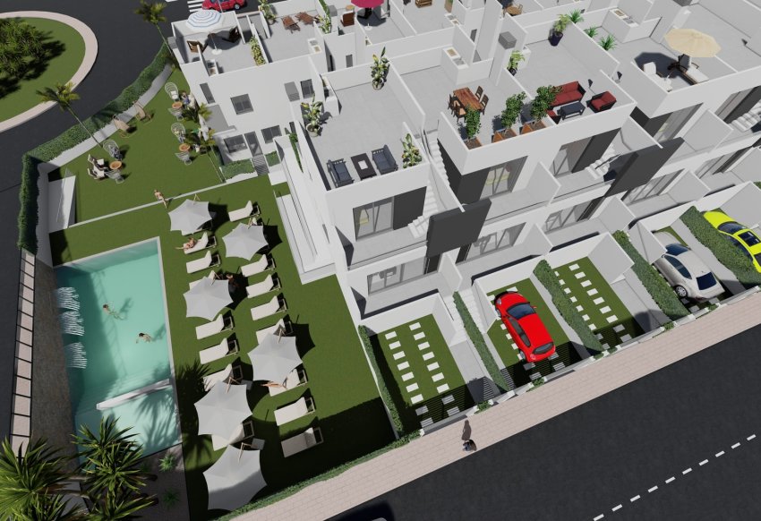 Новое здание - terraced - Cox