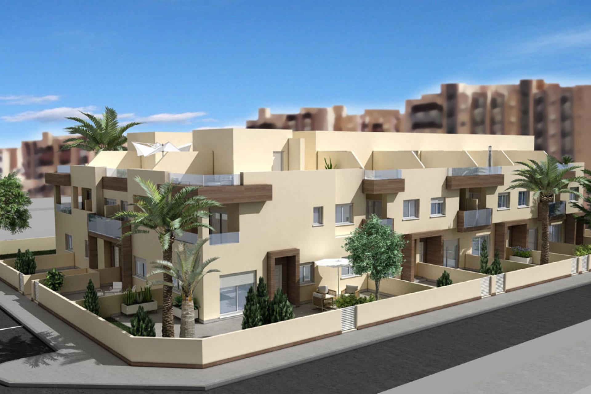 Новое здание - terraced - La Manga del Mar Menor