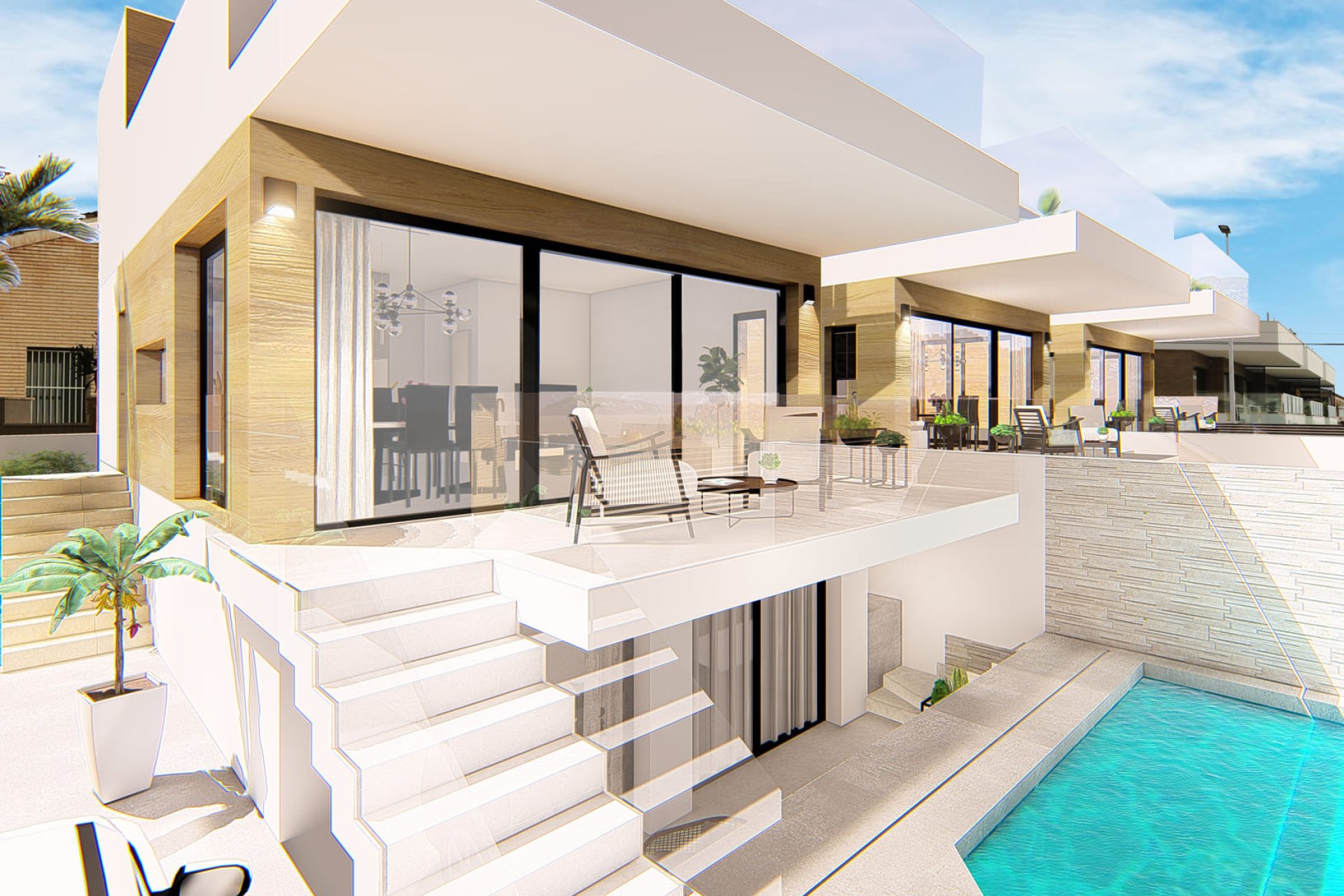 Новое здание - terraced - La Mata