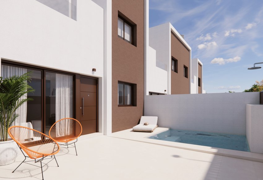 Новое здание - terraced - Pilar de la Horadada