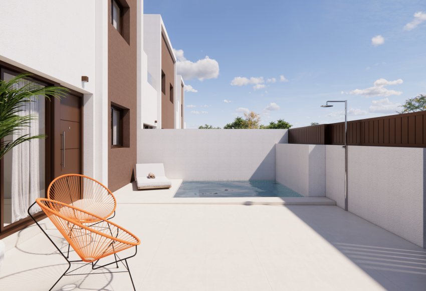 Новое здание - terraced - Pilar de la Horadada
