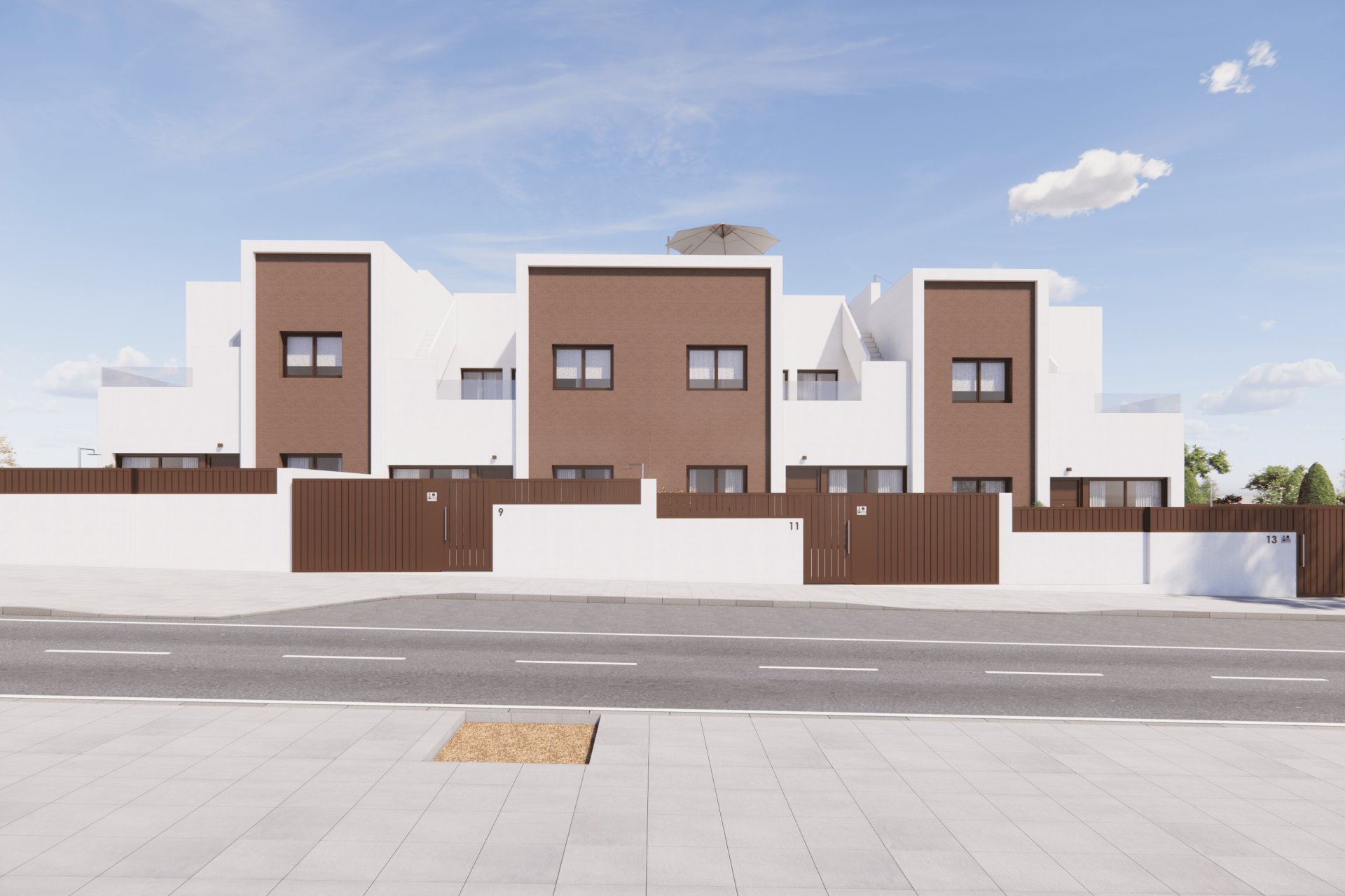 Новое здание - terraced - Pilar de la Horadada