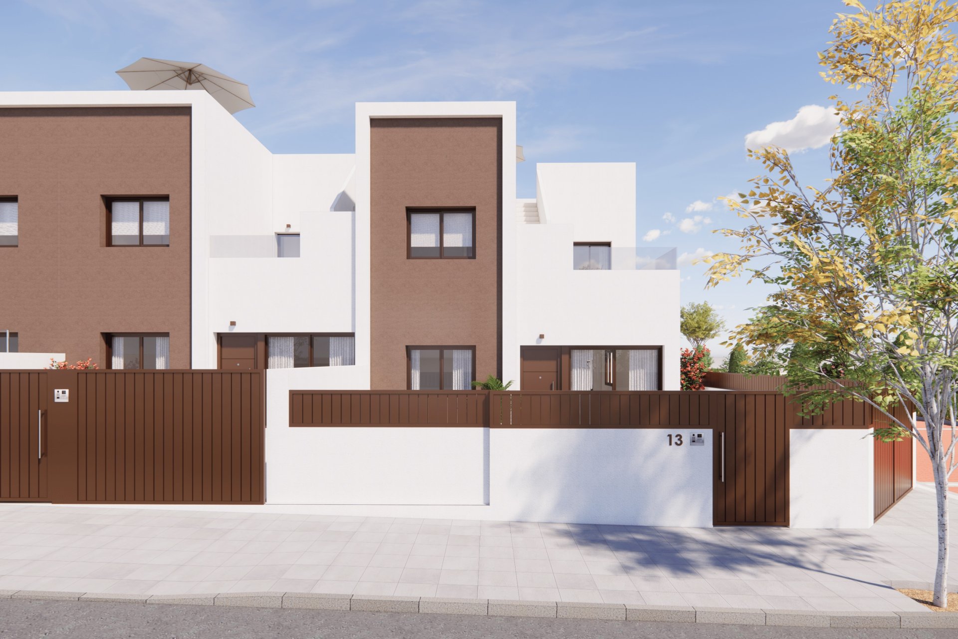 Новое здание - terraced - Pilar de la Horadada