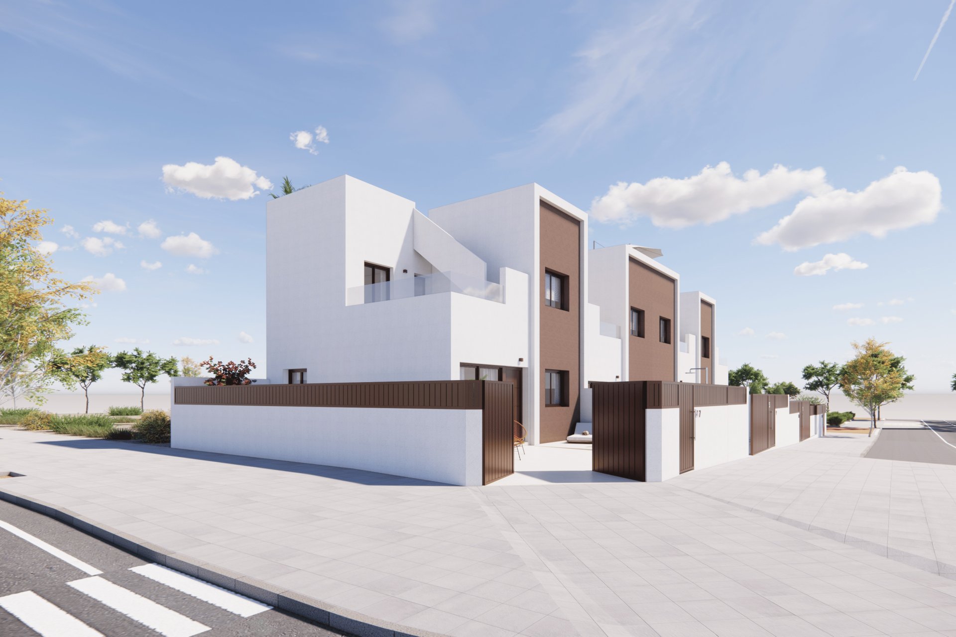 Новое здание - terraced - Pilar de la Horadada