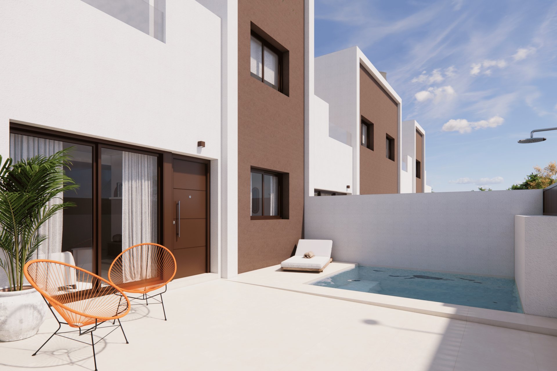 Новое здание - terraced - Pilar de la Horadada