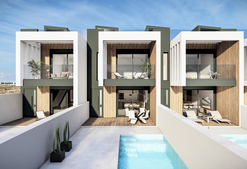 Новое здание - terraced - Pilar de la Horadada