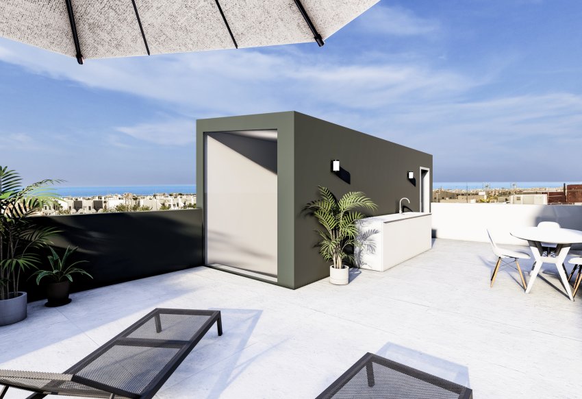 Новое здание - terraced - Pilar de la Horadada