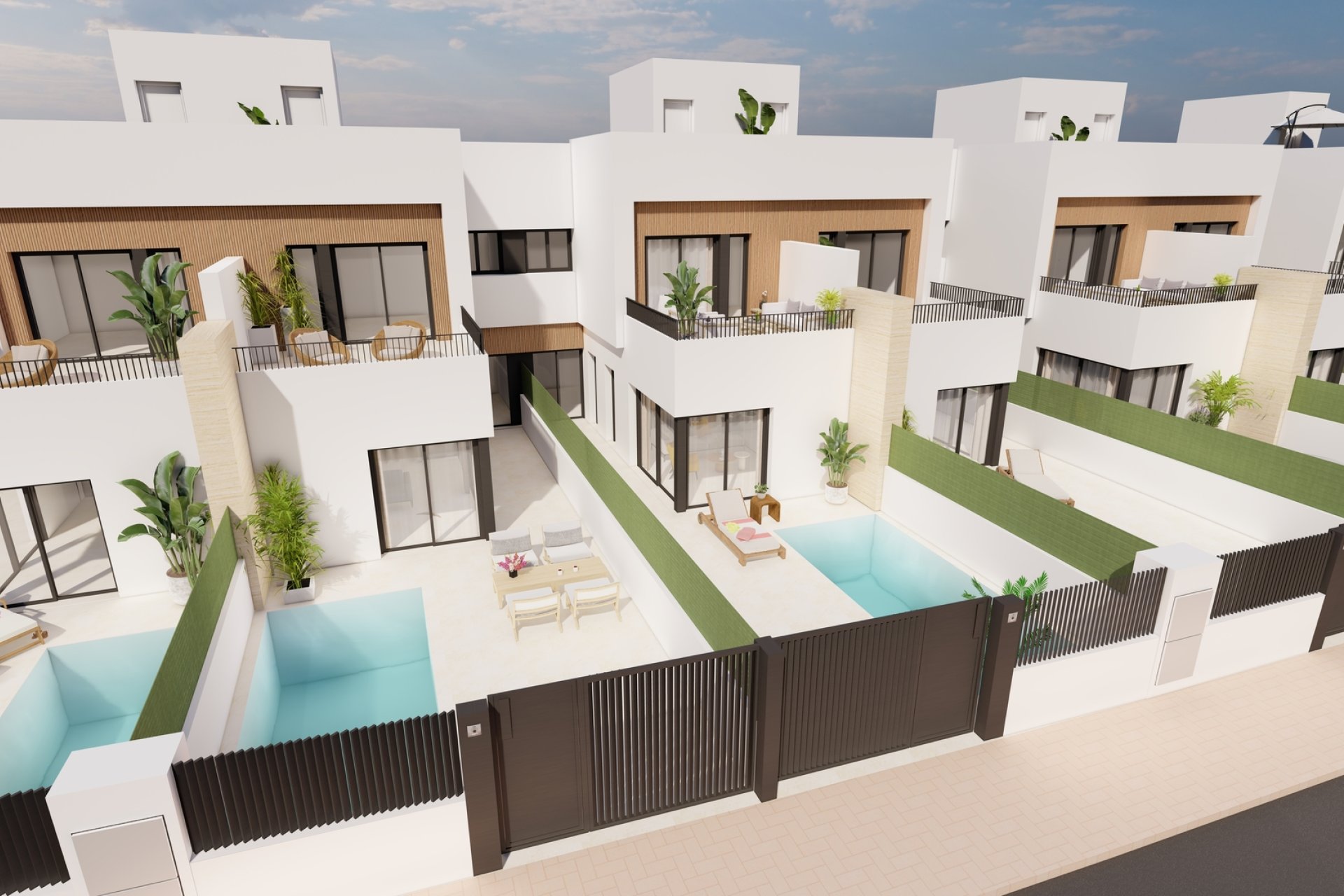 Новое здание - terraced - San Javier