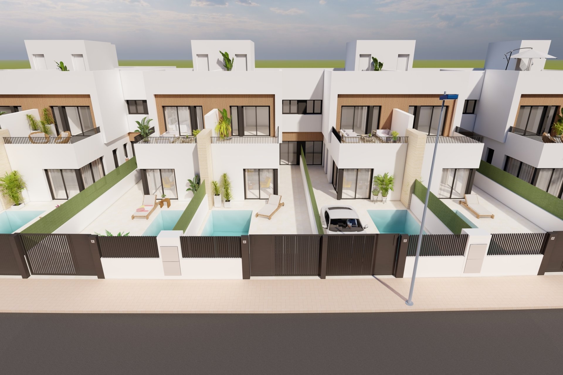Новое здание - terraced - San Javier