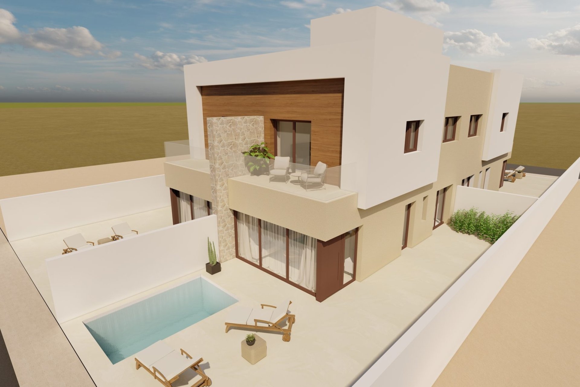 Новое здание - terraced - San Javier