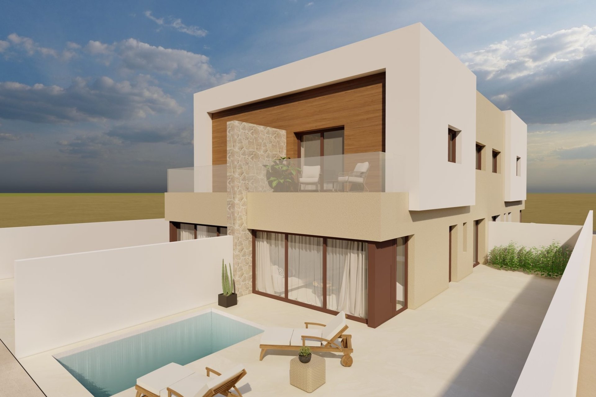 Новое здание - terraced - San Javier